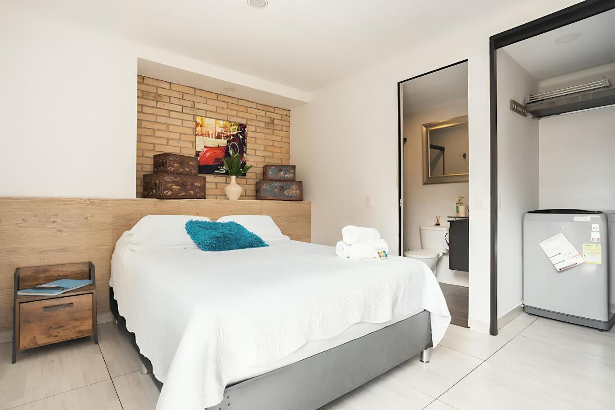Apartamento Loft Comodo Cerca De Vida Nocturna Y Malls Medellín